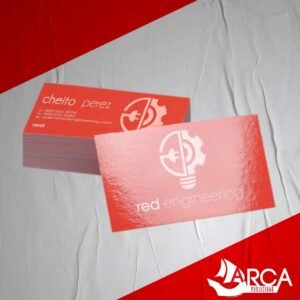 Tarjetas de Presentación Medellín 2 tarjetas de presentacion brillantes arca publicidad